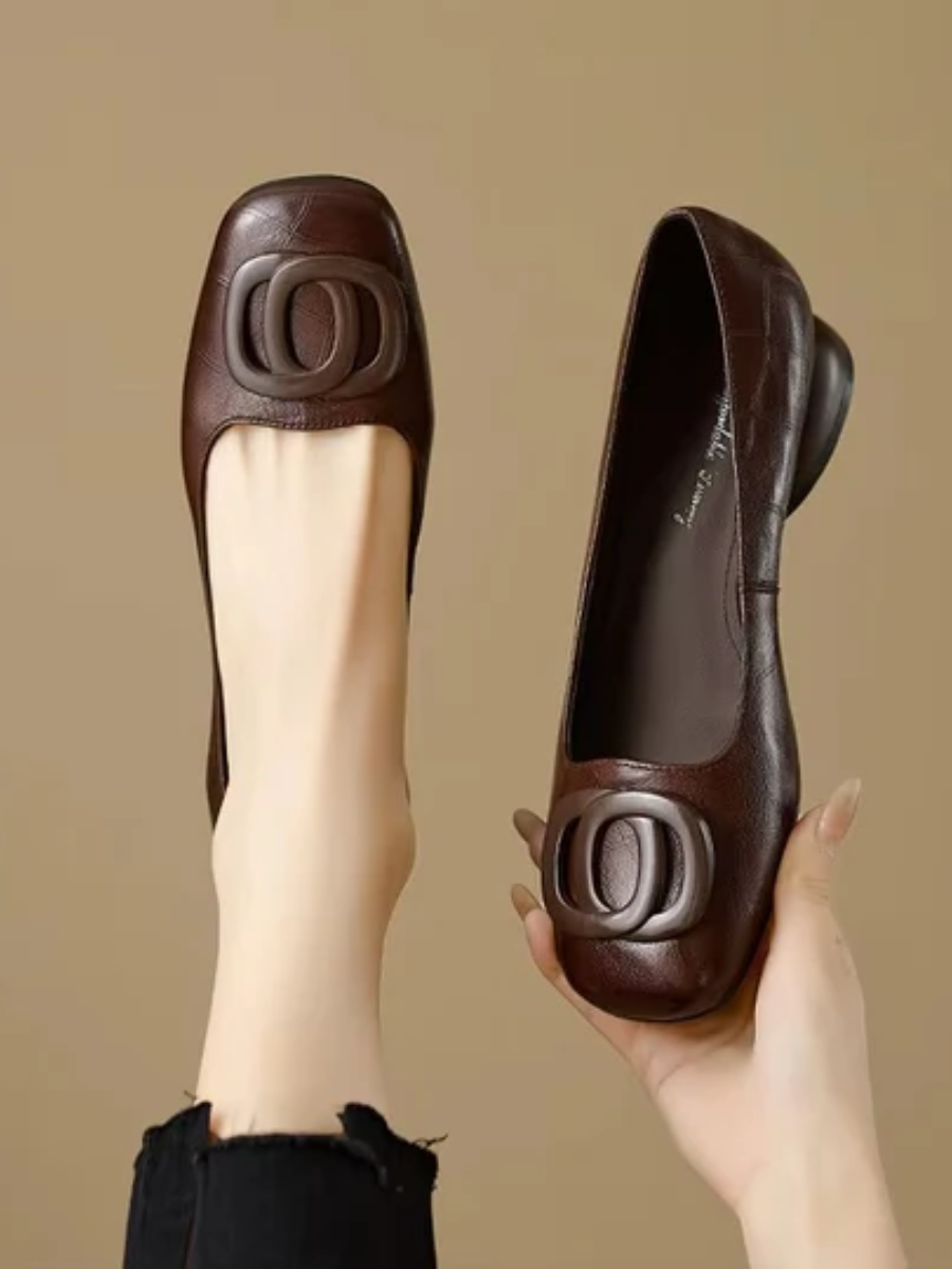 Opium | Square-Toe Flats