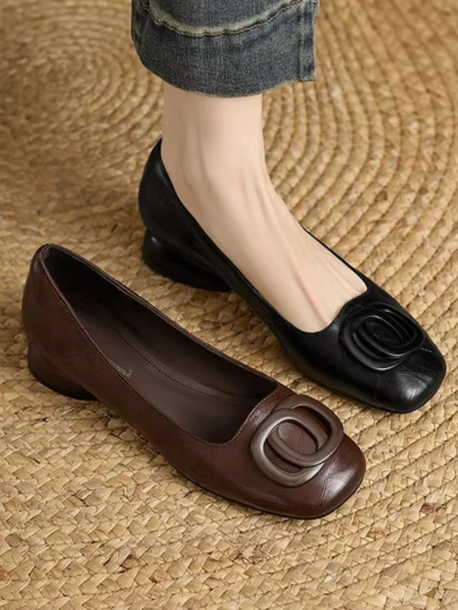 Opium | Square-Toe Flats