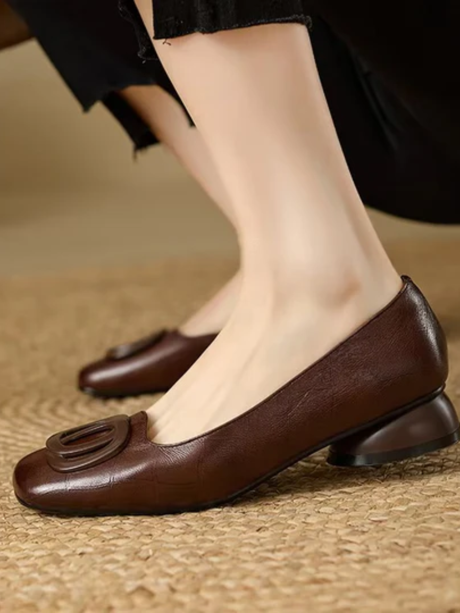Opium | Square-Toe Flats