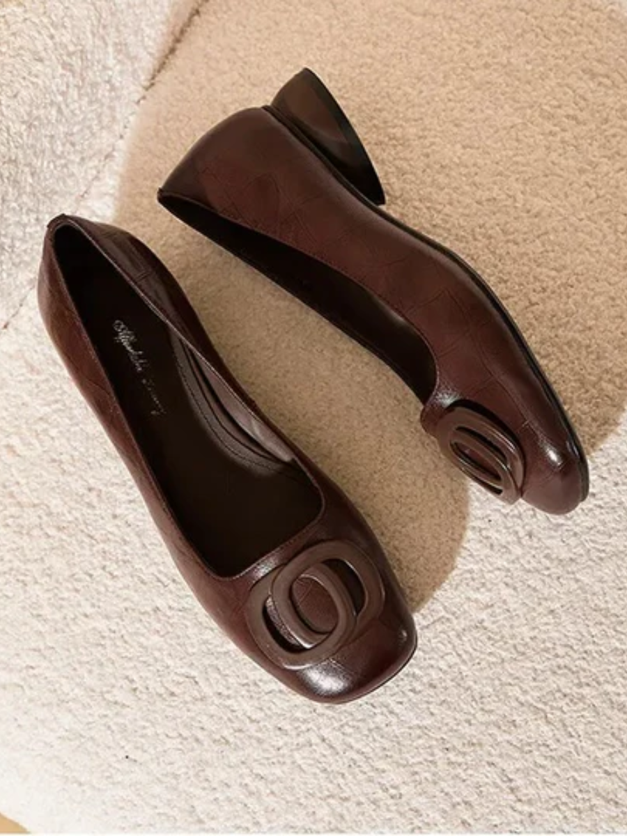 Opium | Square-Toe Flats