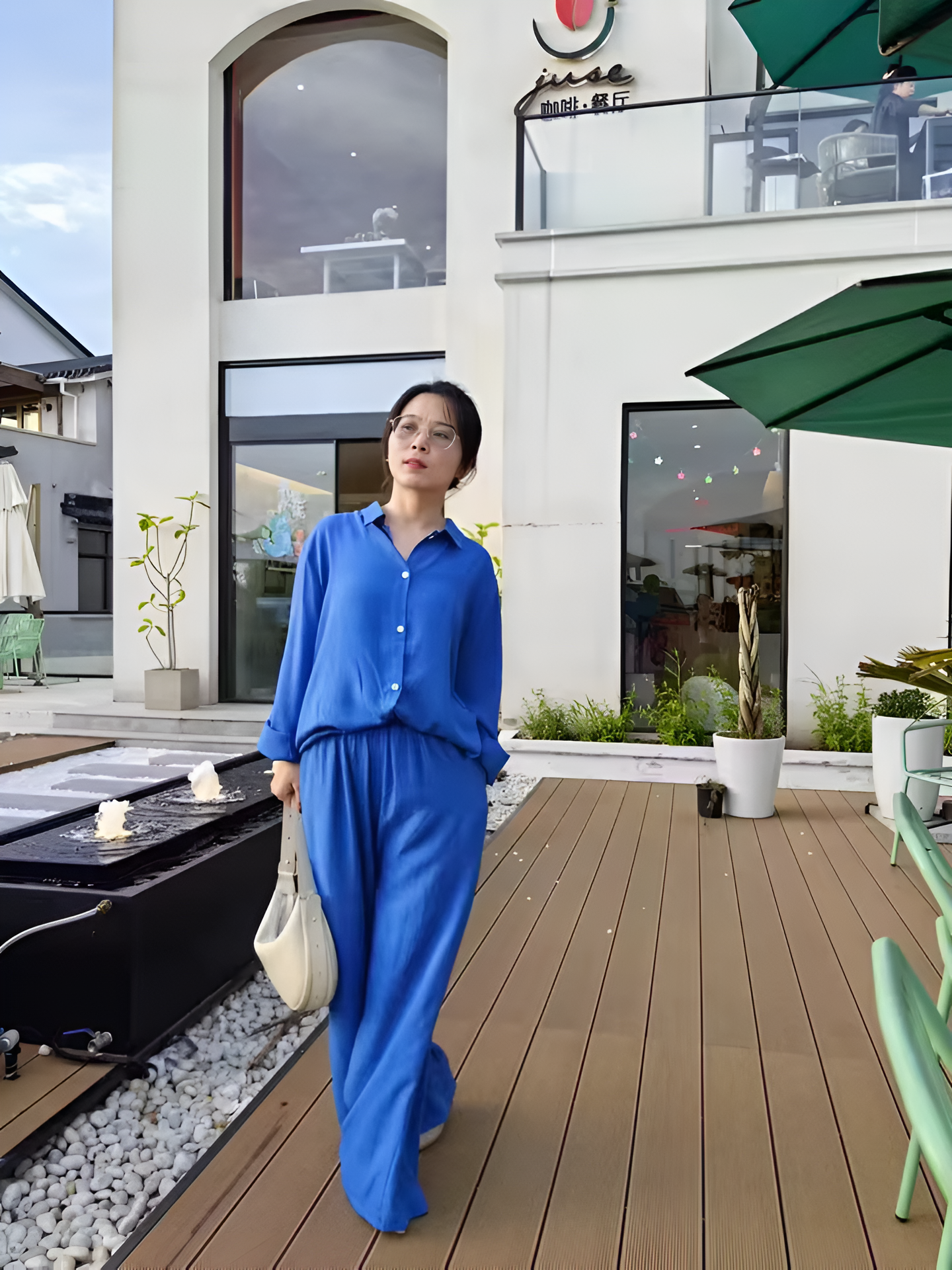 Lara | Linen Shirt Suit
