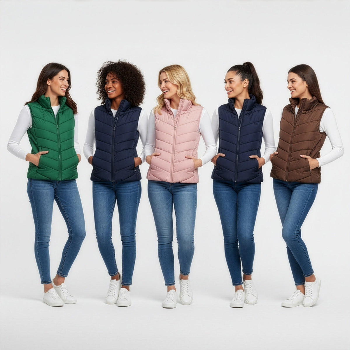 The Rowan | Quilted Gilet — supplier reference alternative colourway group