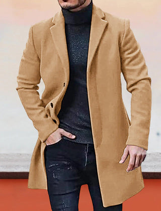 Ashcombe tailored coat in camel