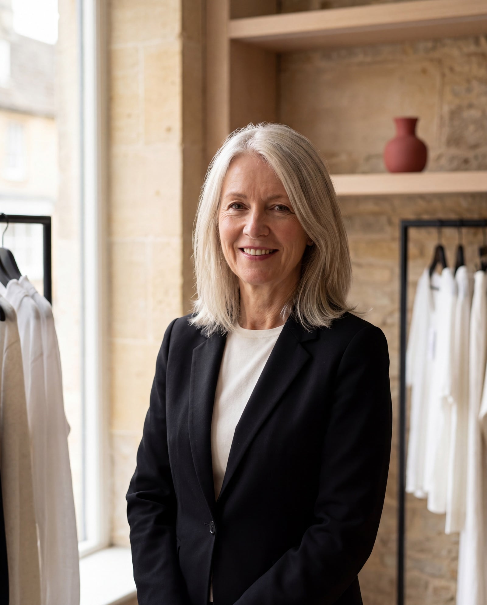 Representational portrait for the Cotswold & Rose founder story