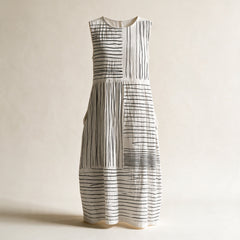 The Amara midi dress, product-only front view